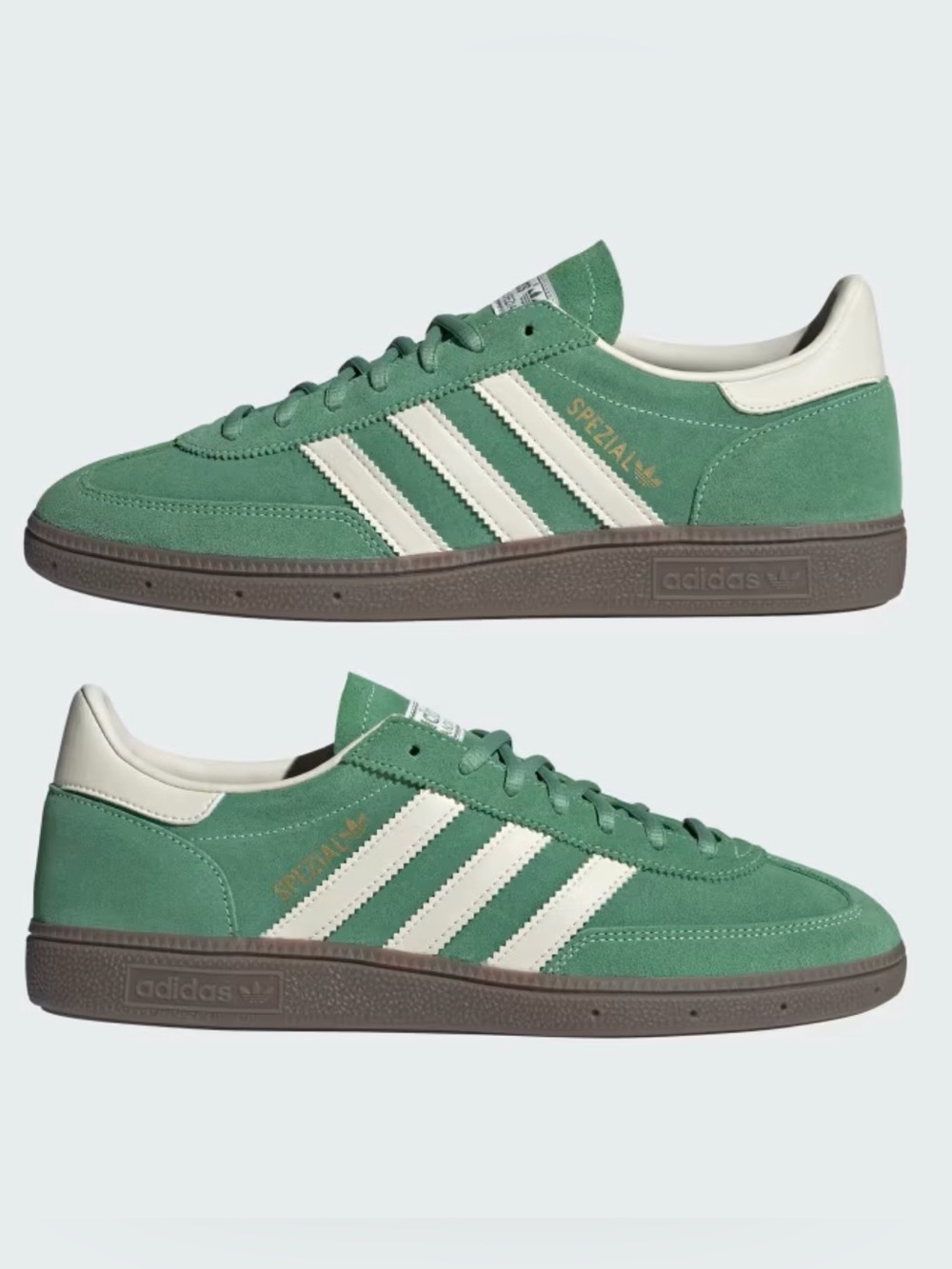 adidas Handball Spezial Preloved Green / Cream White - Picture 6 of 10